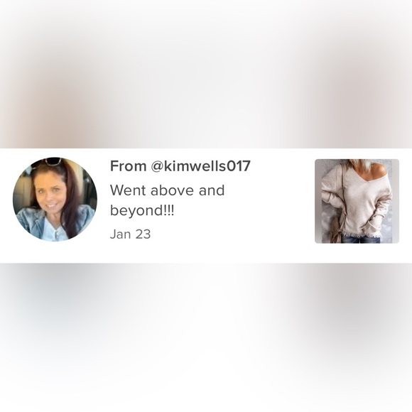 Beautiful Soft V-Neck Loose Fit Knitted Sweater W/Fringe Cuff & Trim Hi-Quality - Picture 10 of 10